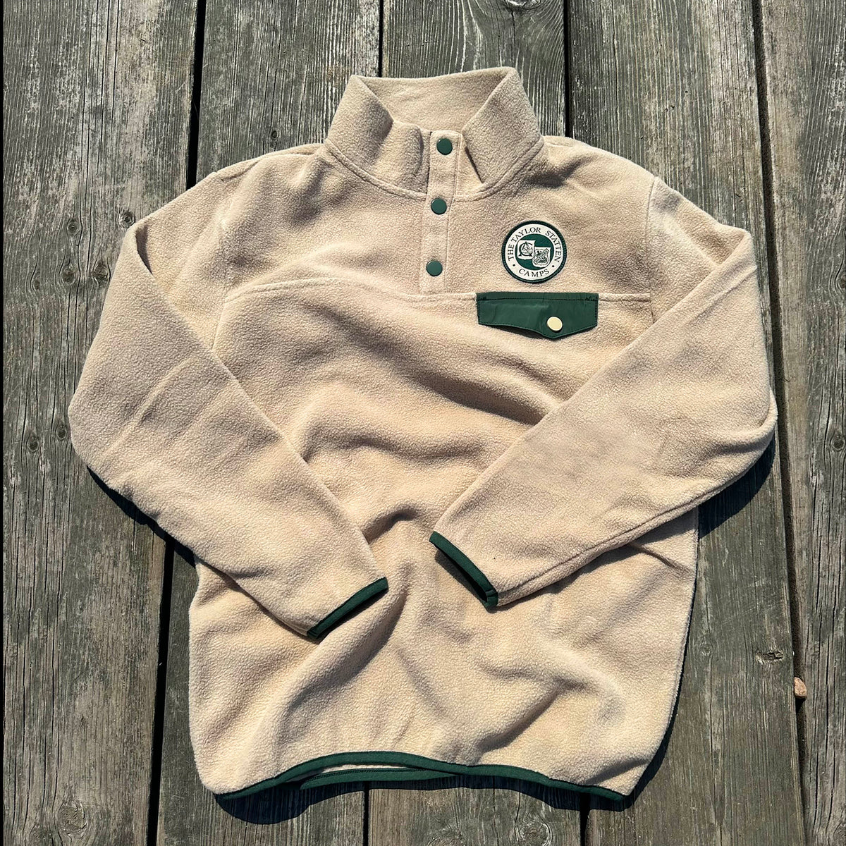 TSC Tripping Co. 1/4 Snap Fleece (Tan)